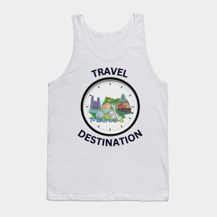 Travel to Montreal Tank Top